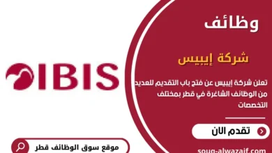 وظائف شركة إيبيس في قطر