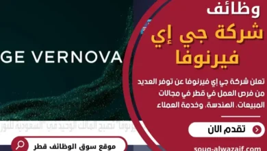 وظائف شركة جي إي فيرنوفا في قطر