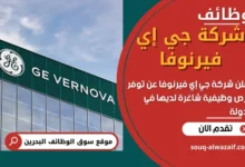 وظائف شركة جي إي فيرنوفا في البحرين