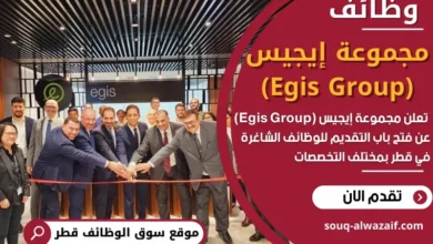 وظائف مجموعة إيجيس (Egis Group) في قطر