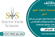 وظائف مدرسة ساوث فيو دبي في الامارات