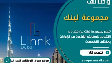 وظائف مجموعة لينك في الامارات