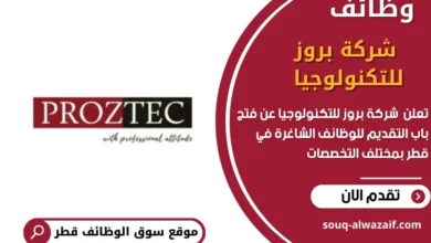 وظائف شركة بروز للتكنولوجيا في قطر