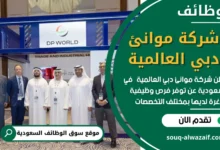 فرص عمل في شركة موانئ دبي العالمية في السعودية