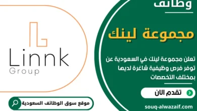 فرص عمل في مجموعة لينك في السعودية