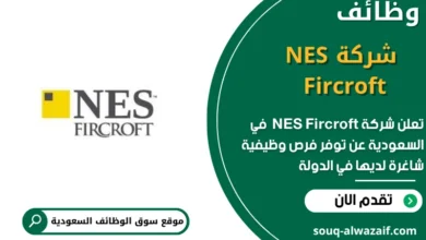وظائف شركة NES Fircroft في السعودية