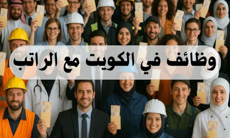 وظائف في الكويت مع الراتب