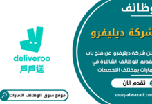 وظائف شركة ديليفرو في الامارات