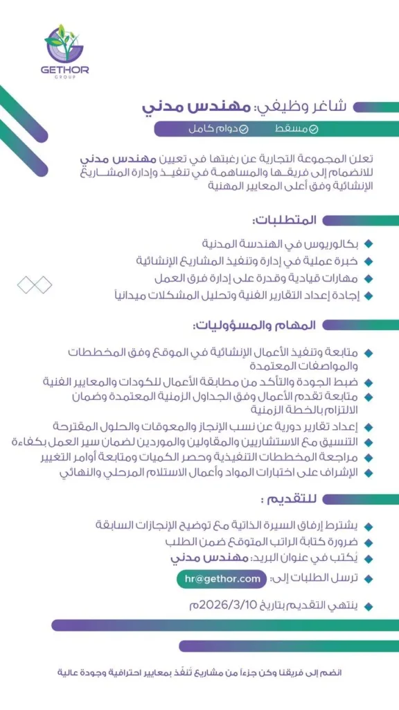 وظائف الصحف العمانية اليوم 03-03-2026 للمواطنين والاجانب