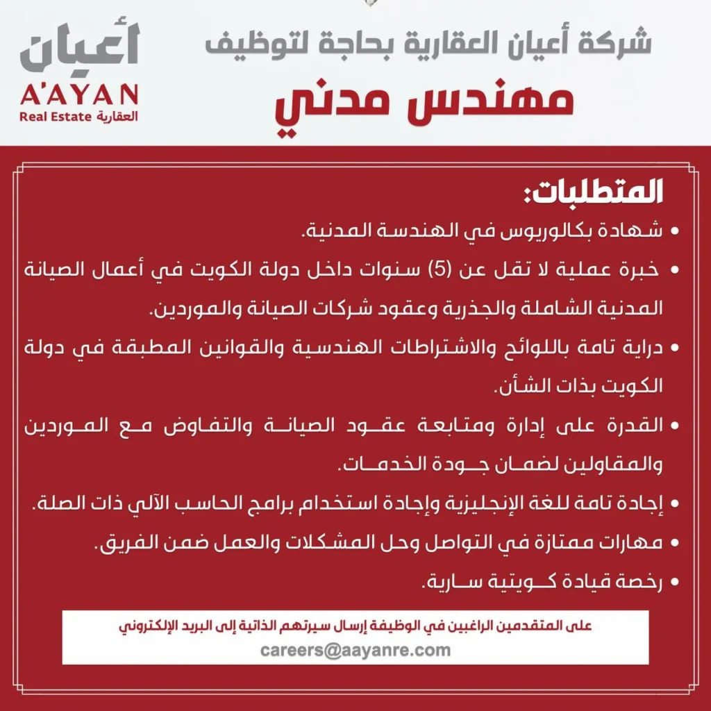 وظائف الصحف الكويتية 21-04-2026 في جميع التخصصات