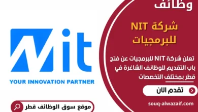 فرص عمل في شركة NIT للبرمجيات في قطر