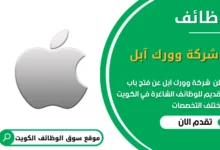 وظائف شركة وورك آبل في الكويت