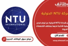 فرص عمل شركة NTU الدولية