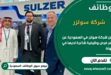 فرص عمل شركة سولزر