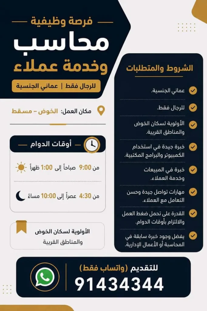 وظائف الصحف العمانية اليوم 12-06-2026 للمواطنين والاجانب