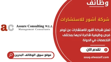 فرص عمل شركة أشور للاستشارات