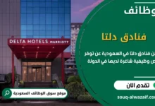 فرص عمل فنادق دلتا