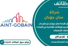 فرص عمل شركة سان جوبان في الامارات