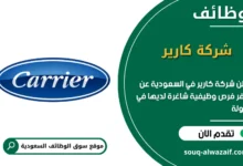 فرص عمل شركة كارير في السعودية