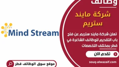 فرص عمل مميزة في شركة مايند ستريم في قطر