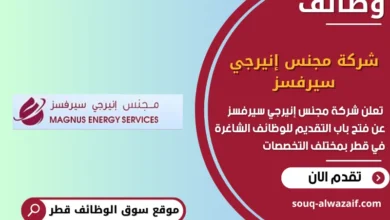 وظائف شركة مجنس إنيرجي سيرفسز في قطر