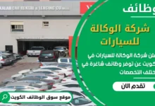 فرص عمل شركة الوكالة للسيارات في الكويت