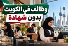 وظائف في الكويت بدون شهادة اليوم بتاريخ 02-10-2026