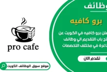 فرص عمل برو كافيه في الكويت
