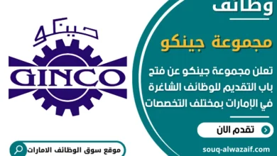 فرص عمل مجموعة جينكو في الامارات
