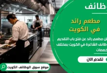 فرص عمل مطعم رائد في الكويت