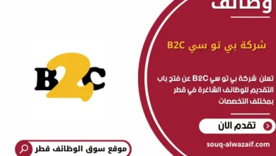 وظائف شركة بي تو سي B2C في قطر