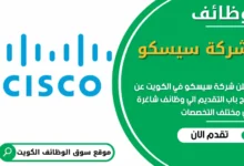 فرص عمل مميزة في شركة سيسكو في الكويت